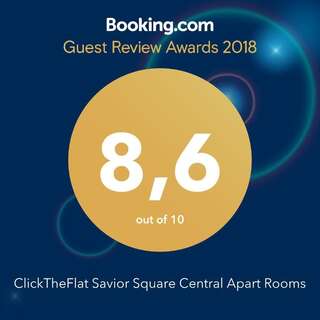 Апартаменты ClickTheFlat Savior Square Central Apart Rooms Варшава Двухместный номер с 1 кроватью и общей ванной комнатой-13